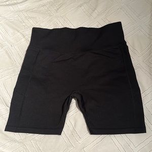 Pink brand biker shorts